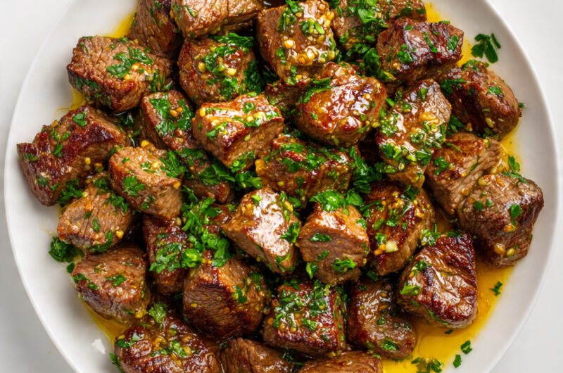 Garlic Butter Steak Bites