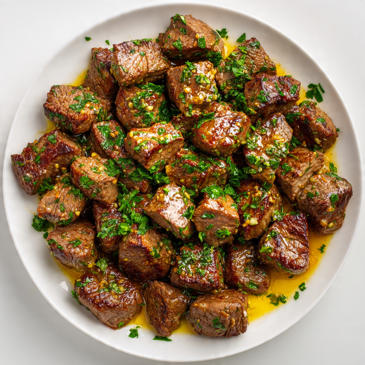 Garlic Butter Steak Bites