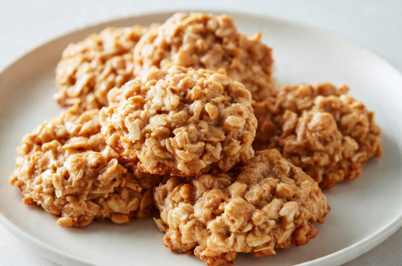 Peanut Butter no Bake Cookies
