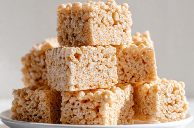 Brown Butter Rice Krispie Treats